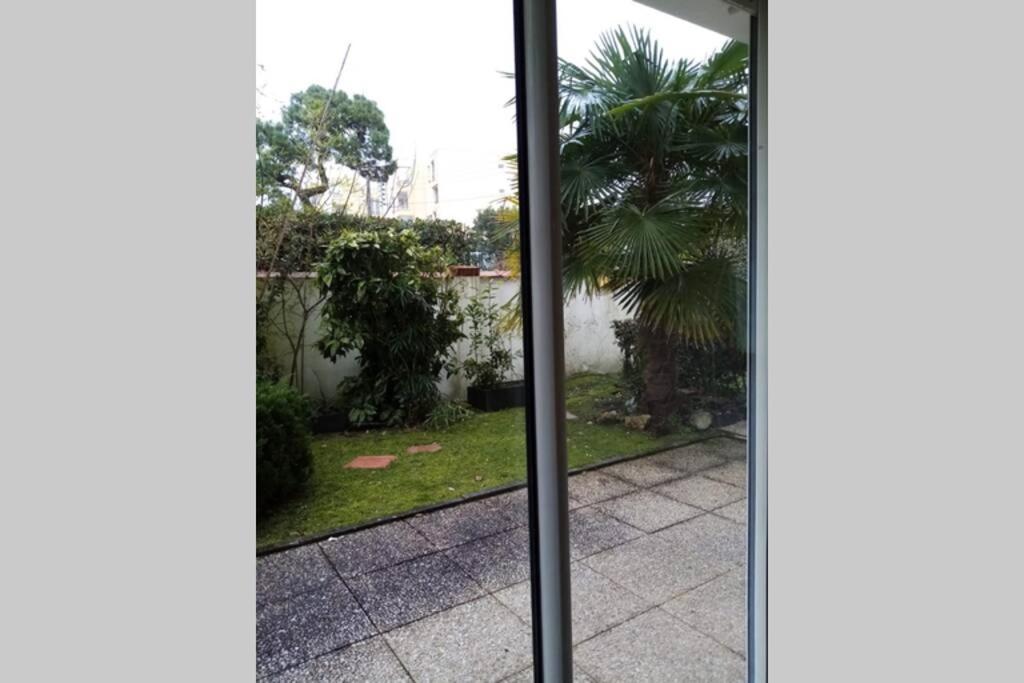 Appart Sur La Plage Pied Dans L Eau Avec Terrasse Jardin Vue Sur Le Bassin Depuis La Terrasse , Parking Arcachon Exterior foto